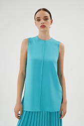 VIOLETTA BLUZ TURKUAZ - Thumbnail