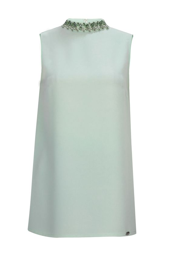 Senna - BATHILDA BLOUSE YEŞİL