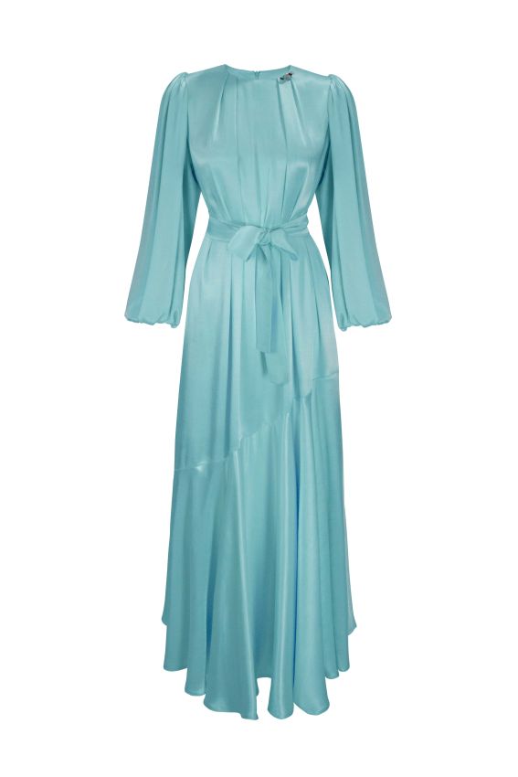 Senna - ZOE DRESS AQUA